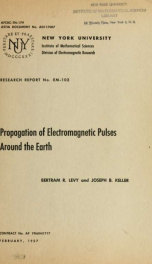 Propagation of electromagnetic pulses around the earth_cover