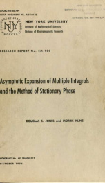 Asymptotic expansion of multiple integrals and the method of stationary phase_cover