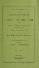 Receipts and expenditures of the Town of Exeter_cover