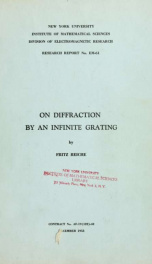 On diffraction by an infinite grating_cover