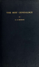 The family of Best in America of Holland descent : with copious biographical notes, 1700-1901_cover