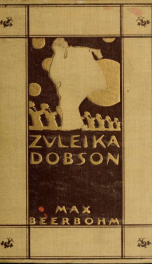 Zuleika Dobson;_cover