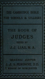 The Book of Judges; with map, notes and introduction_cover