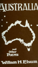 Australia, and other poems_cover
