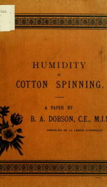 Humidity in cotton spinning : a paper_cover