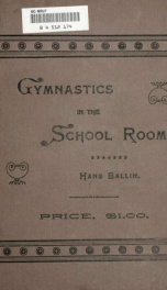 Gymnastics in the school room. A manual for the use of teachers_cover