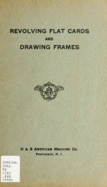 Revolving flat cards and drawing frames_cover