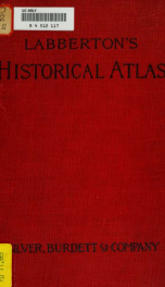 Historical atlas, 3800 B.C. to 1900 A.D._cover