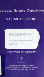 The five color concurrency control protocol: non-two-phase locking in general databases_cover