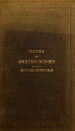 Notes on shoeing horses_cover