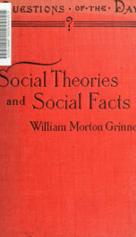 Social theories and social facts_cover