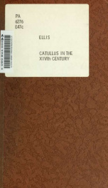 Catullus in the XIVth century_cover