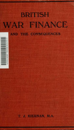 British war finance and the consequences_cover