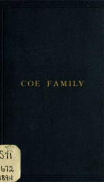 Descendants of Matthew Coe_cover