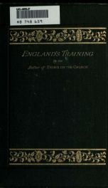 England's training; on historical sketch_cover