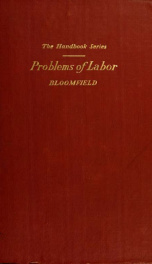 Selected articles on problems of labor_cover