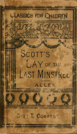 The lay of the last minstrel : a poem, in six cantos_cover