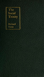 The social trinity, a new science of political economy_cover