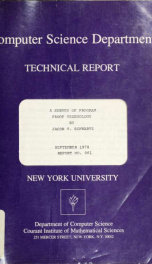 A survey of program proof technology_cover