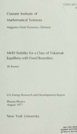 MHD stability for a class of tokamak equilibria with fixed boundary_cover