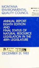 Annual report 1983_cover