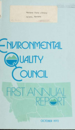 Annual report 1972_cover