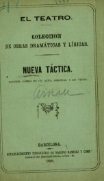 Nueva táctica : juguete cómico en un acto, original y en verso_cover