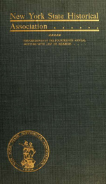 Proceedings of the New York State Historical Association : ... annual meeting with constitution and by-laws and list of members 27_cover