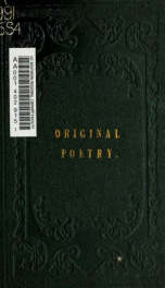 Original poetry. On sentimental, theological, moral, and political subjects_cover