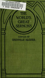 The world's great sermons 1_cover