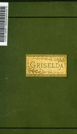 Griselda: a dramatic poem in five acts_cover
