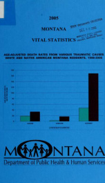 Montana vital statistics 2005_cover