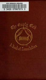 The empty crib: a memorial of little Georgie. With words of consolation for bereaved parents_cover