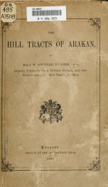 The hill tracts of Arakan_cover