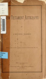 New Testament autographs_cover