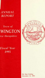 Annual reports of the selectmen, treasurer, highway agents, auditors, board of education and library trustees of the Town of Newington, N.H. for the year ending ._cover