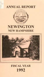 Annual reports of the selectmen, treasurer, highway agents, auditors, board of education and library trustees of the Town of Newington, N.H. for the year ending ._cover