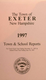 Receipts and expenditures of the Town of Exeter_cover