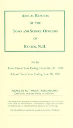 Receipts and expenditures of the Town of Exeter_cover