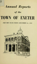 Receipts and expenditures of the Town of Exeter_cover