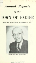 Receipts and expenditures of the Town of Exeter_cover