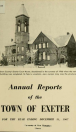 Receipts and expenditures of the Town of Exeter_cover