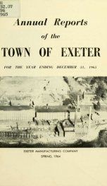 Receipts and expenditures of the Town of Exeter_cover