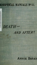 Death--and after_cover