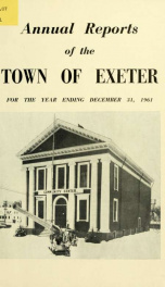 Receipts and expenditures of the Town of Exeter_cover