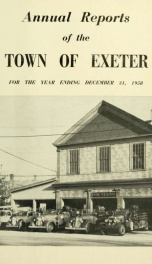 Receipts and expenditures of the Town of Exeter_cover