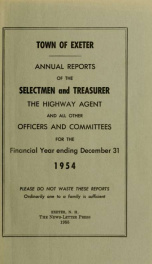 Receipts and expenditures of the Town of Exeter_cover