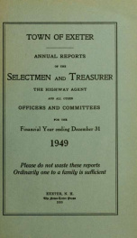 Receipts and expenditures of the Town of Exeter_cover