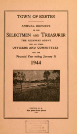 Receipts and expenditures of the Town of Exeter_cover