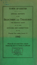 Receipts and expenditures of the Town of Exeter_cover